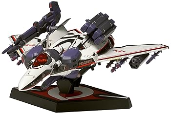 【中古】ウェーブ マクロスフロンティア VF-171EX アーマードナイトメアプラス アルト機 1／72スケール 全長約22cm プラモデル MC-076 (飛行機)