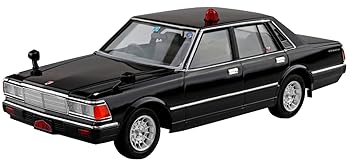 【中古】青島文化教材社 西部警察 No.8 430セドリックセダン 覆面パトロールカー 1／24スケール プラモデル (自動車)