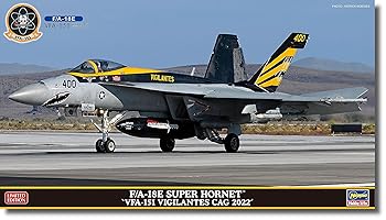 【中古】(非常に良い)ハセガワ 1／72 アメリカ海軍 F／A-18E スーパーホーネット VFA-151 ビジランティーズ CAG 2022 プラモデル 02450