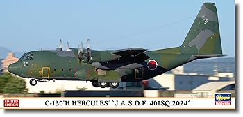 【中古】(非常に良い)ハセガワ 1／200 航空自衛隊 C-130H ハーキュリーズ 401SQ 2024 プラモデル 10862 (飛行機)