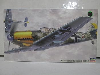 【中古】ハセガワ 1／48 メッサーシュミット Bf109E-3 エミール3 #JT8