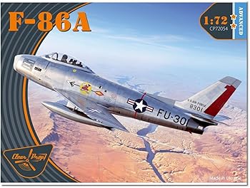 【中古】クリアープロップ!(Clear Prop!) 1／72 F-86A セイバー プラモデル CPU72054 (飛行機)