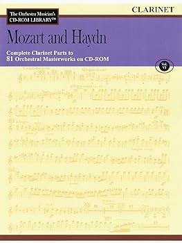 【中古】Orchestra Musicians CD-Rom Library Vol.6 - Mozart \u0026 Haydn (Clarinet). For 全インストゥルメント