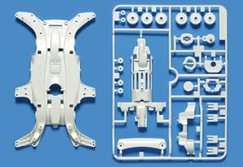 【中古】タミヤ ミニ四駆特別企画 MA強化シャーシセット ホワイト 95283