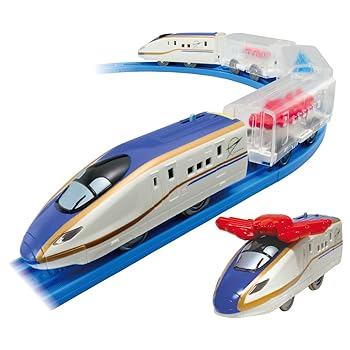 【中古】タカラトミー プラレール 海鮮おとどけ列車 E7系新幹線 かがやき 電車 おもちゃ 3歳以上 5,460円