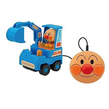 【中古】ジョイパレット(JOYPALETTE) アンパンマン ミニリモコン アンパンマン ショベルカー
