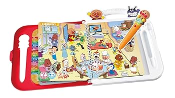 【中古】セガフェイブ(SEGA FAVE) アンパンマン にほんご えいご 二語文も! あそぼう! しゃべろう! ことばずかんPremium【日本おもちゃ大賞2021 エデュケ