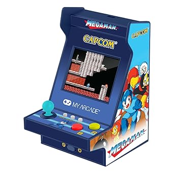 【中古】My Arcade ロックマン ナノプレーヤー プロ ポータブル レトロ アーケード (6ゲームイン1)