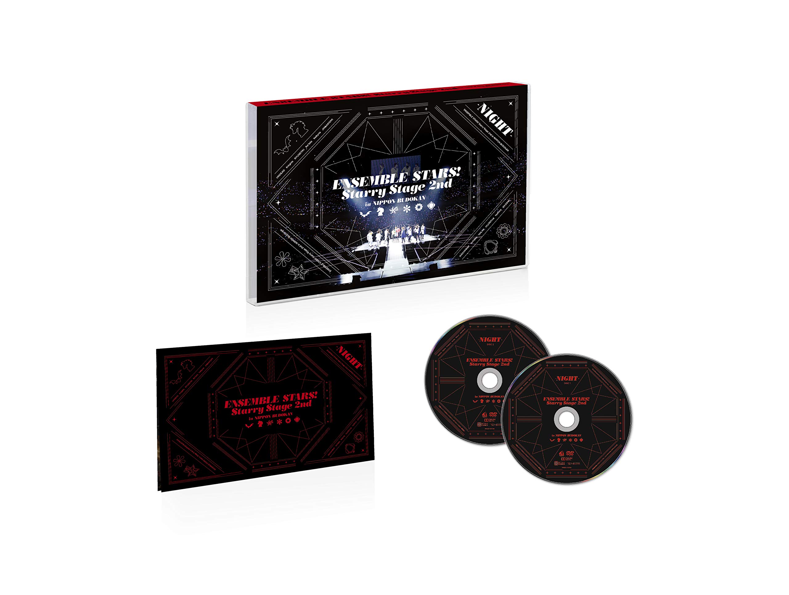 【中古】(未使用・未開封品)あんさんぶるスターズ！Starry Stage 2nd ～in 日本武道館～ NIGHT盤 [Blu-ray]