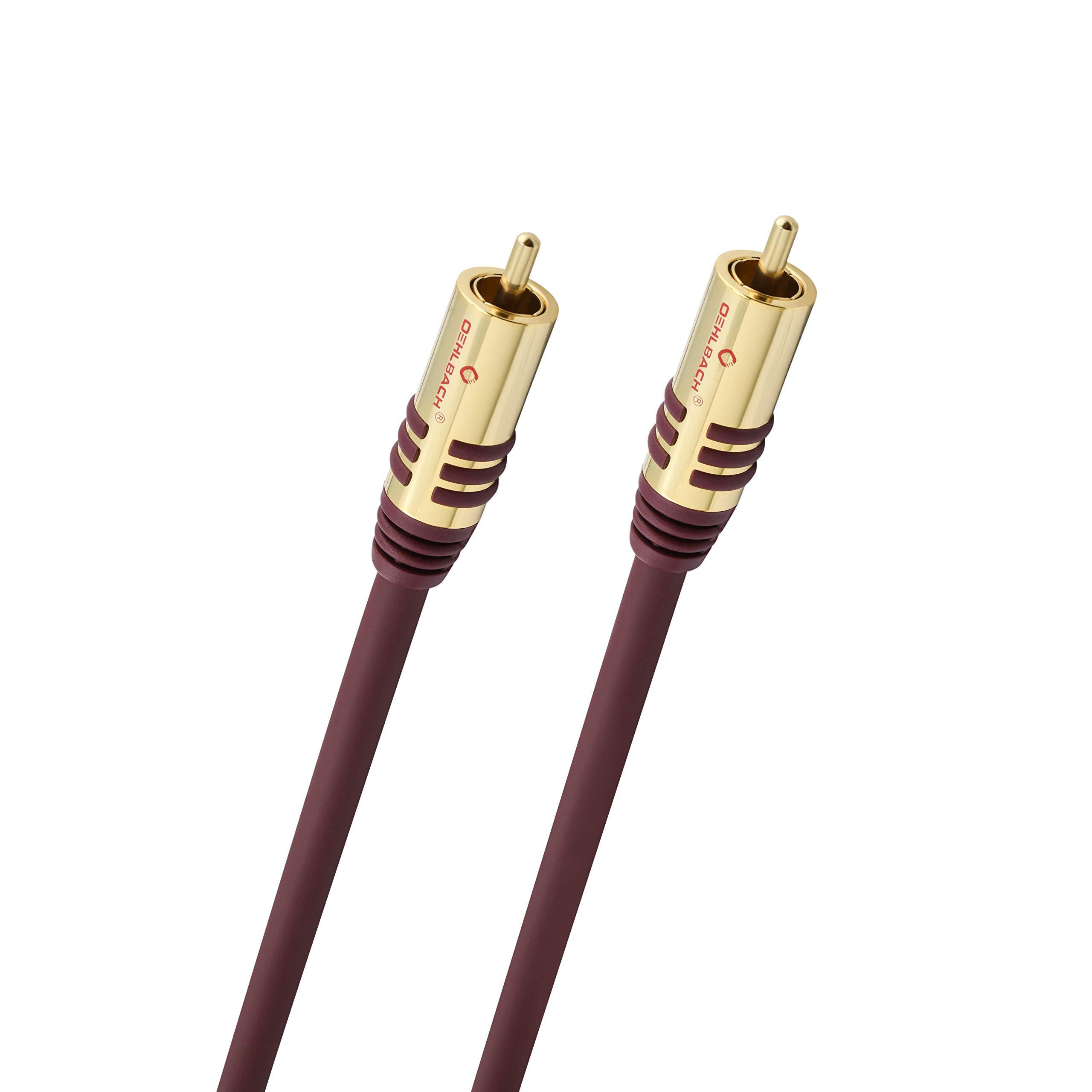 【中古】(未当て嵌める・未開封品)Oehlbach NF ? サブウーハーケーブル ? RCA ( M ) ? RCA ( M ) ? 16.4 Ft ? 赤いこと