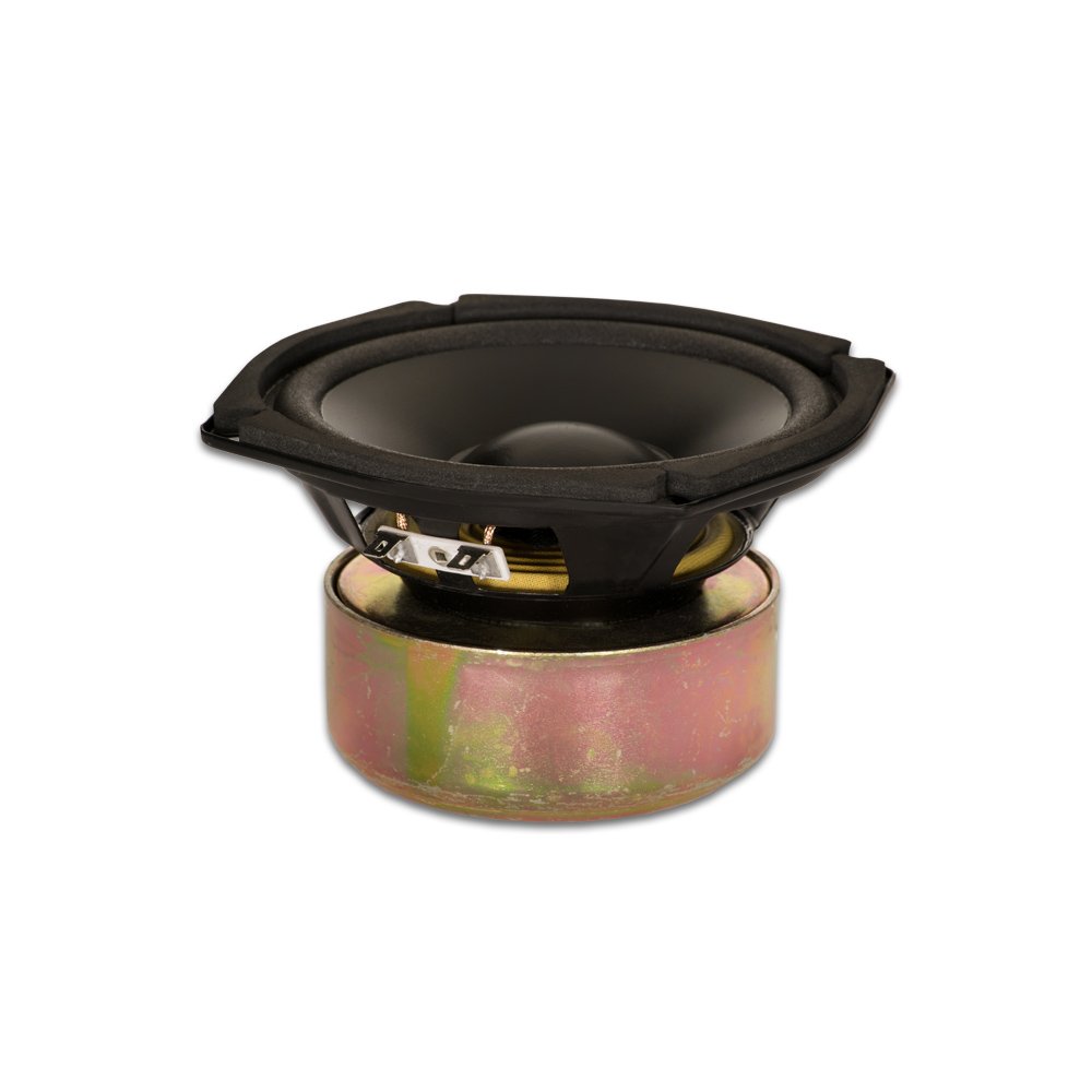 【中古】(未使用・未開封品)Goldwoodサウンド130ワット4ohm Shielded 5.25スピーカーウーハーブラック(gw-205 / 4s)