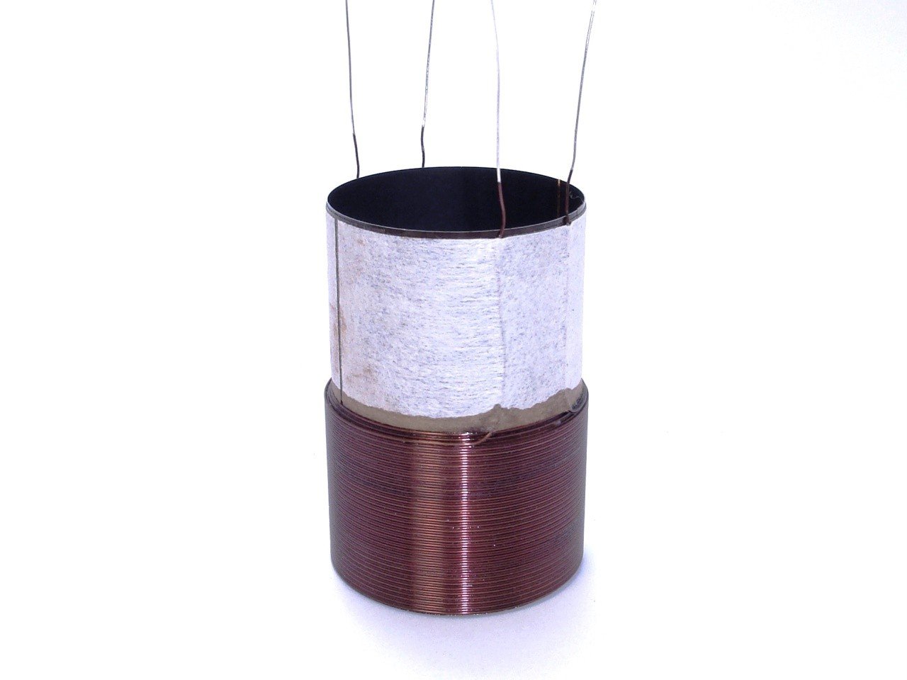 【中古】(未当て嵌める・未開封品)2 サブウーハー物音捲線 ? d4 Ohm ? 黒いこと軽銀