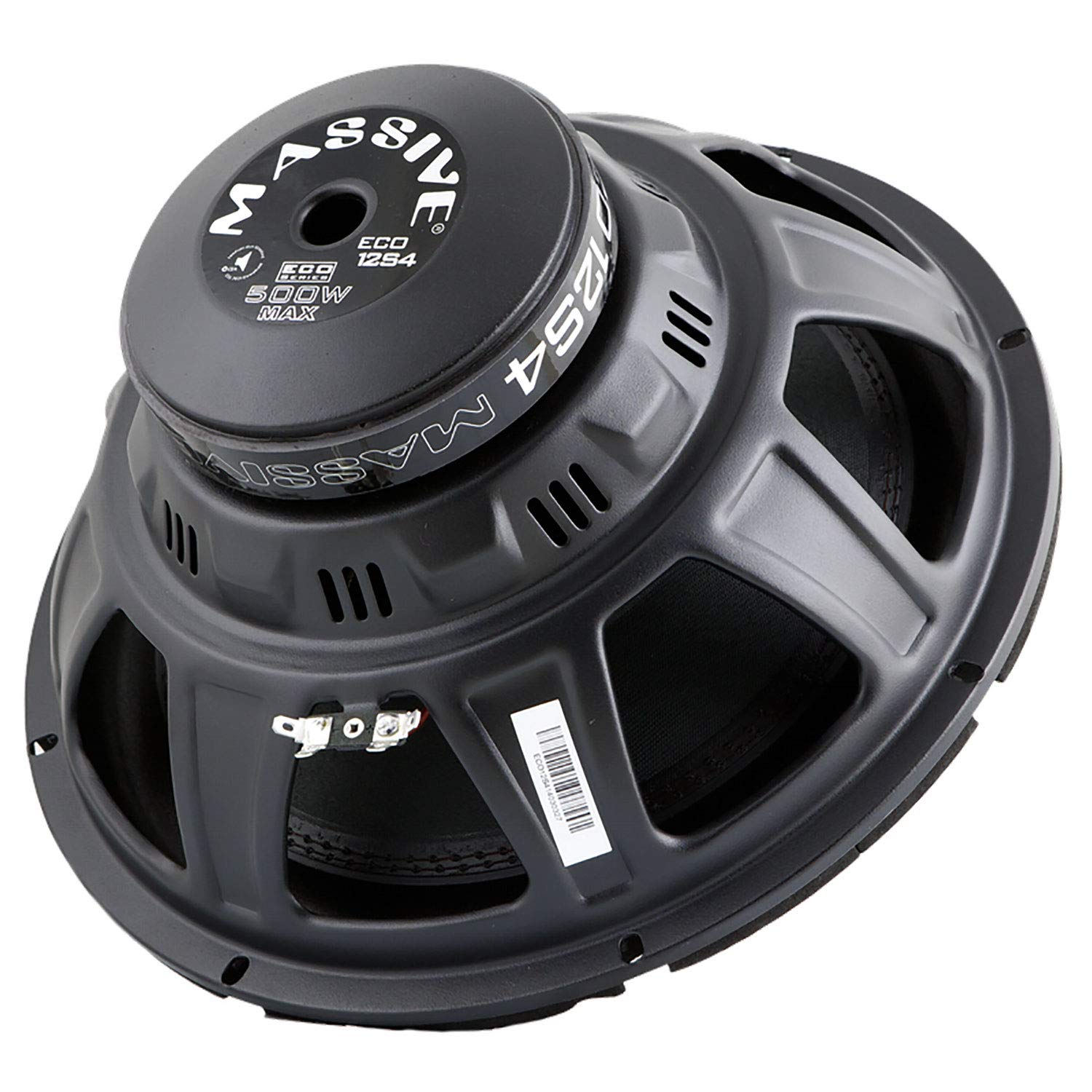 【中古】(未当て嵌める・未開封品)Massiveオーディオeco-12s4 12  4-ohm Ecoつづき物車サブウーハー