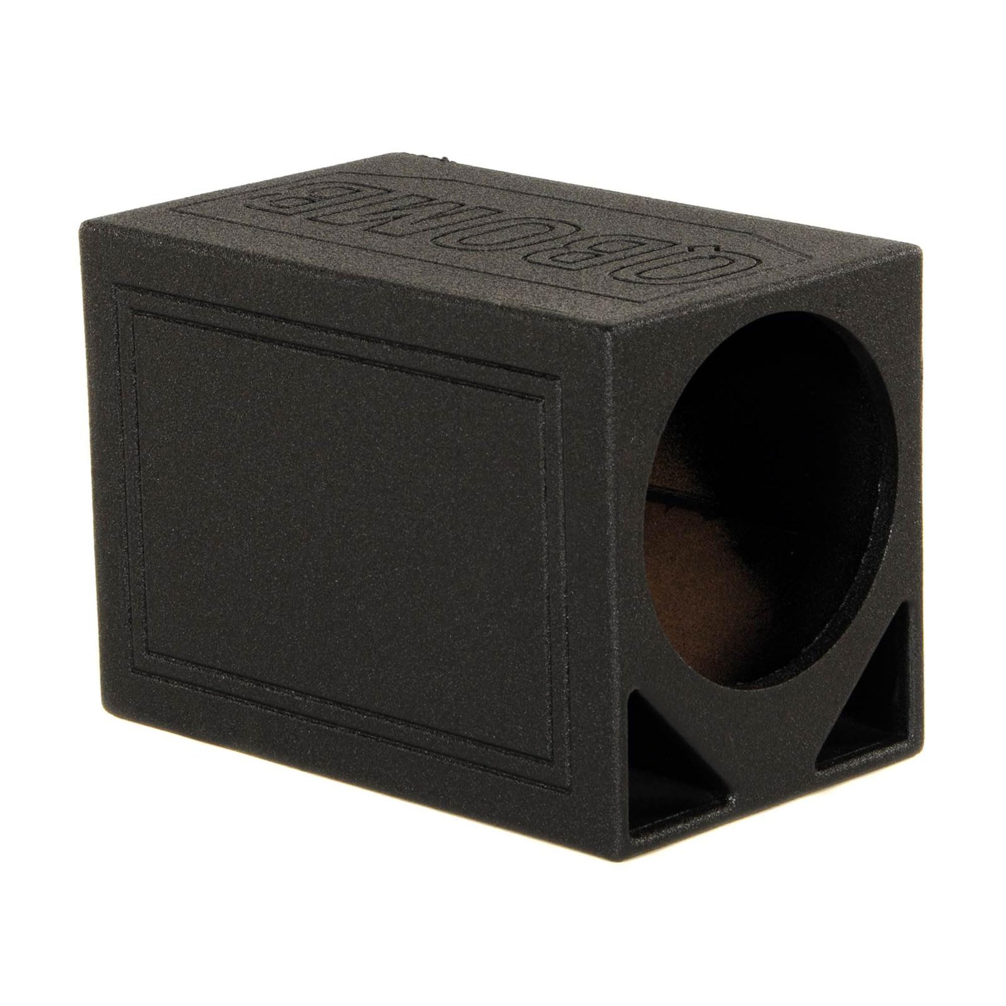 【中古】(人並み外れたに好いたらしい)qワット数qbomb12tb Single 12 ３角形移し変える車オーディオサブウーハーボックスエンクロージャ