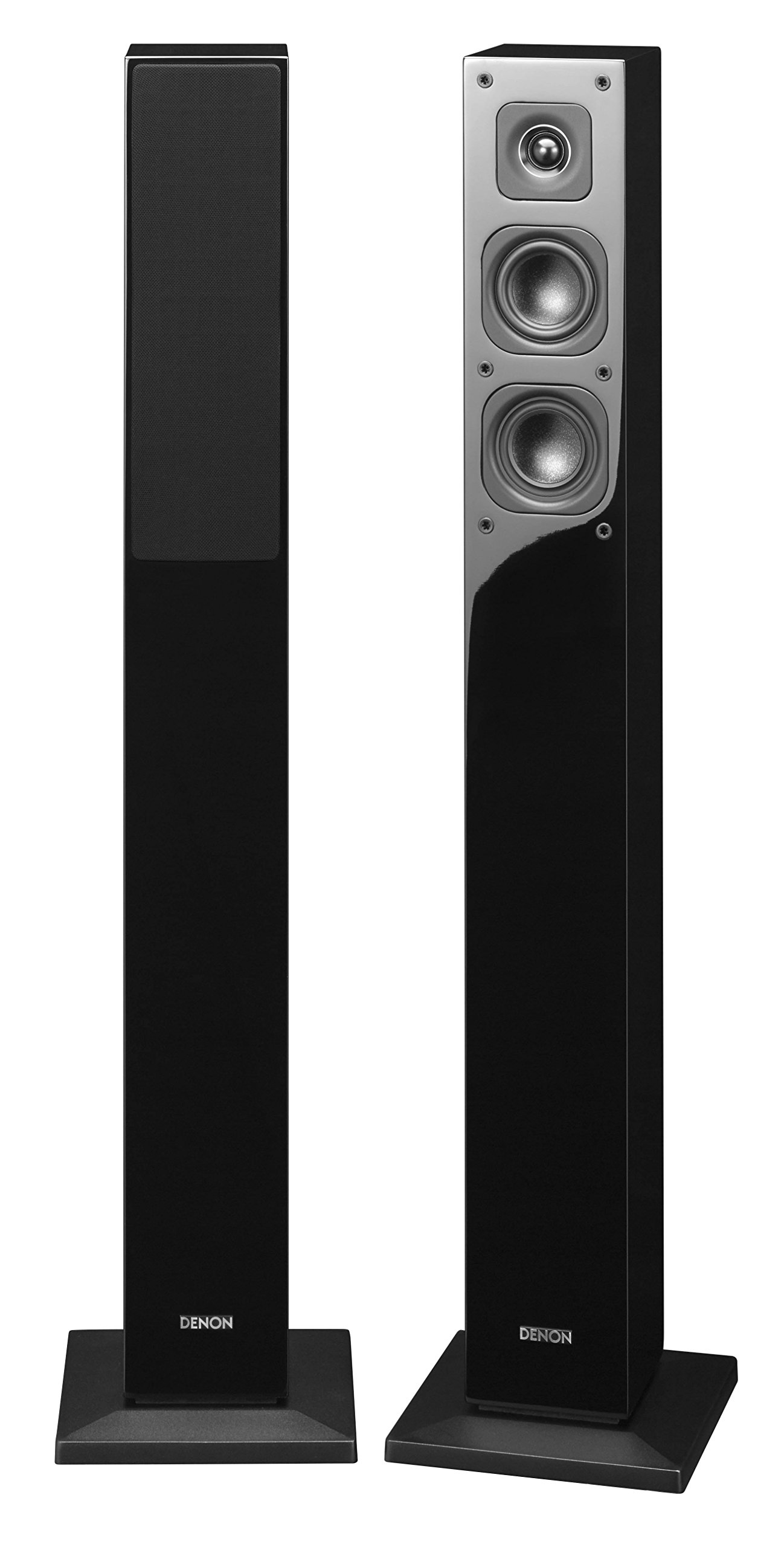 【中古】(未当て嵌める・未開封品)デノン Denon SC-T17 金棒引き 向こう正面 トール男の子 ハイレゾ相応う SC-17 SC-37 つづき物 1台 黒いこと SC-T17K