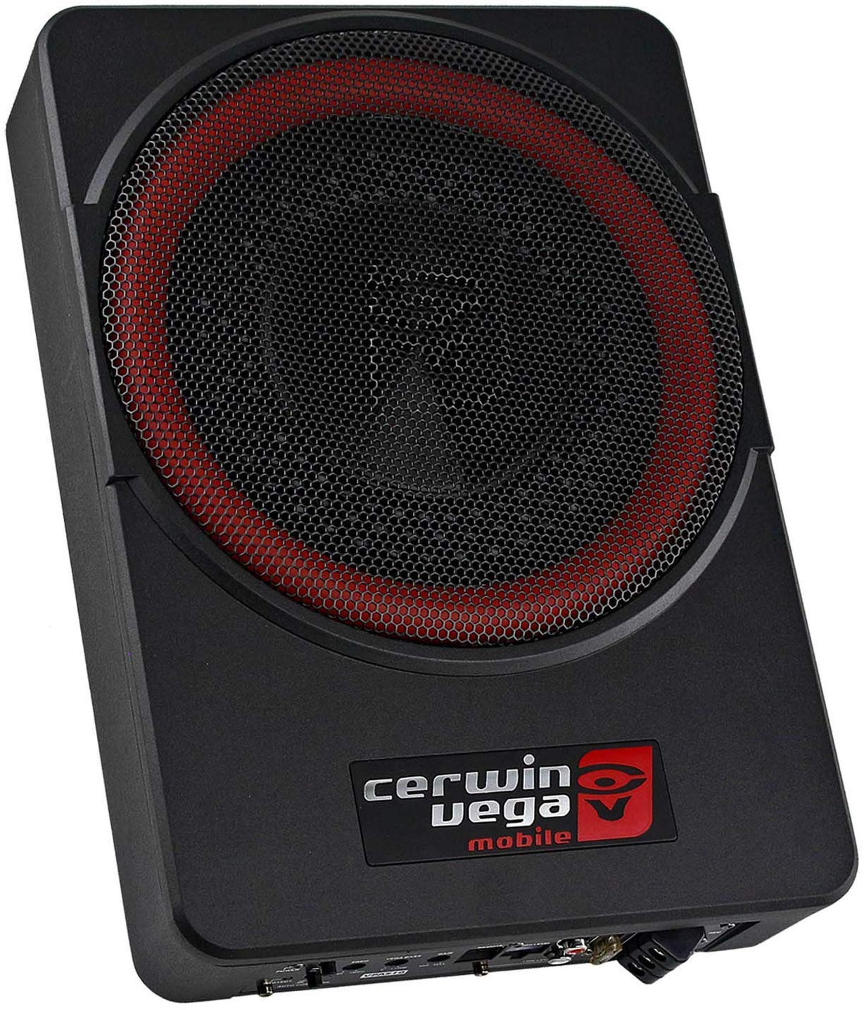 【中古】(未当て嵌める・未開封品)Cerwin-vega Mobile Vega VPAS10 アクティブサブウーファー エンクロージャー 10in 動力付き添い人