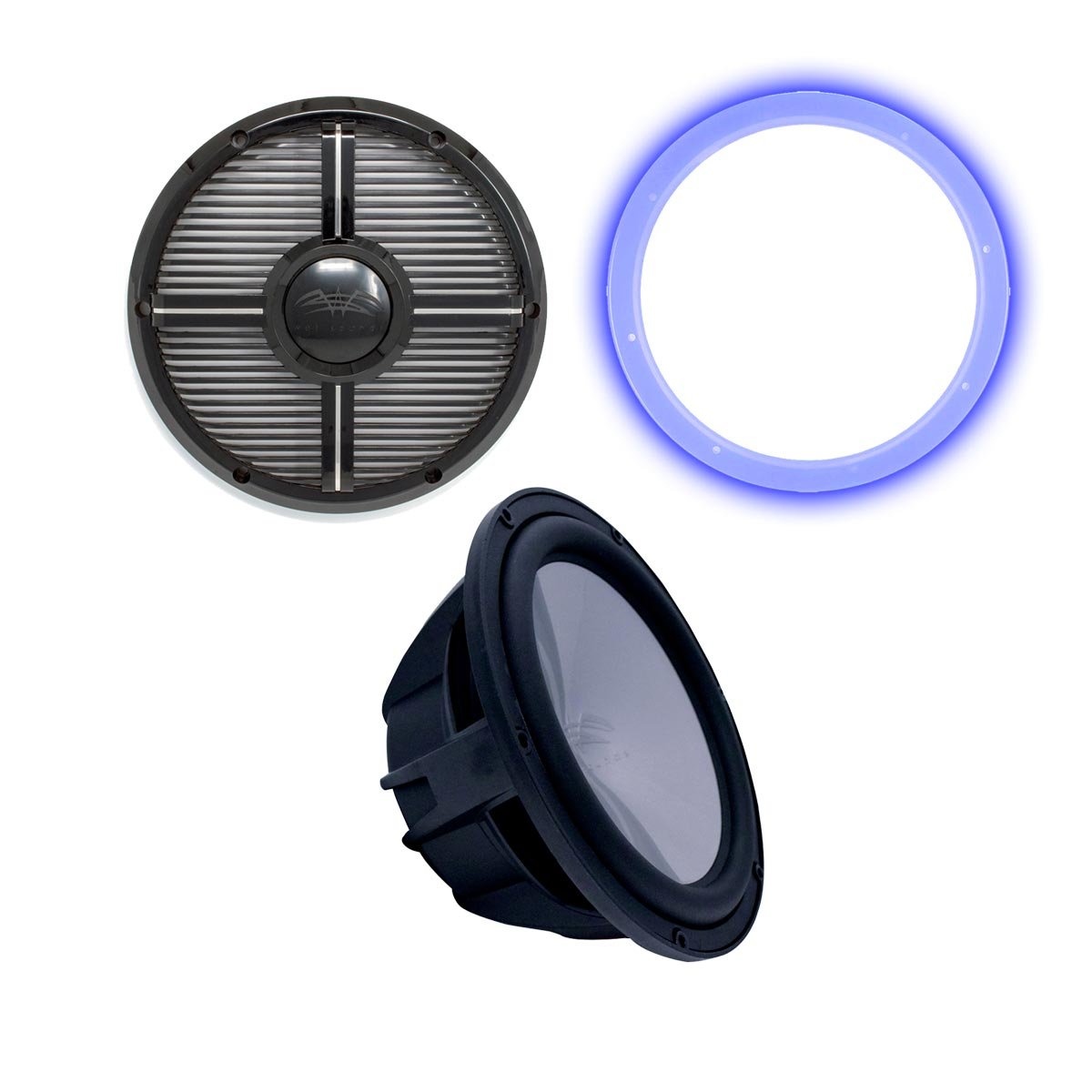 【中古】(人並み外れたに好いたらしい)濡れSounds revo10hps4-b Revo HP 10 サブウーファーLED輪っか\u0026食べ物屋 ? ブラックサブウーハー\u0026黒いこと閉じた面XW食べ物屋