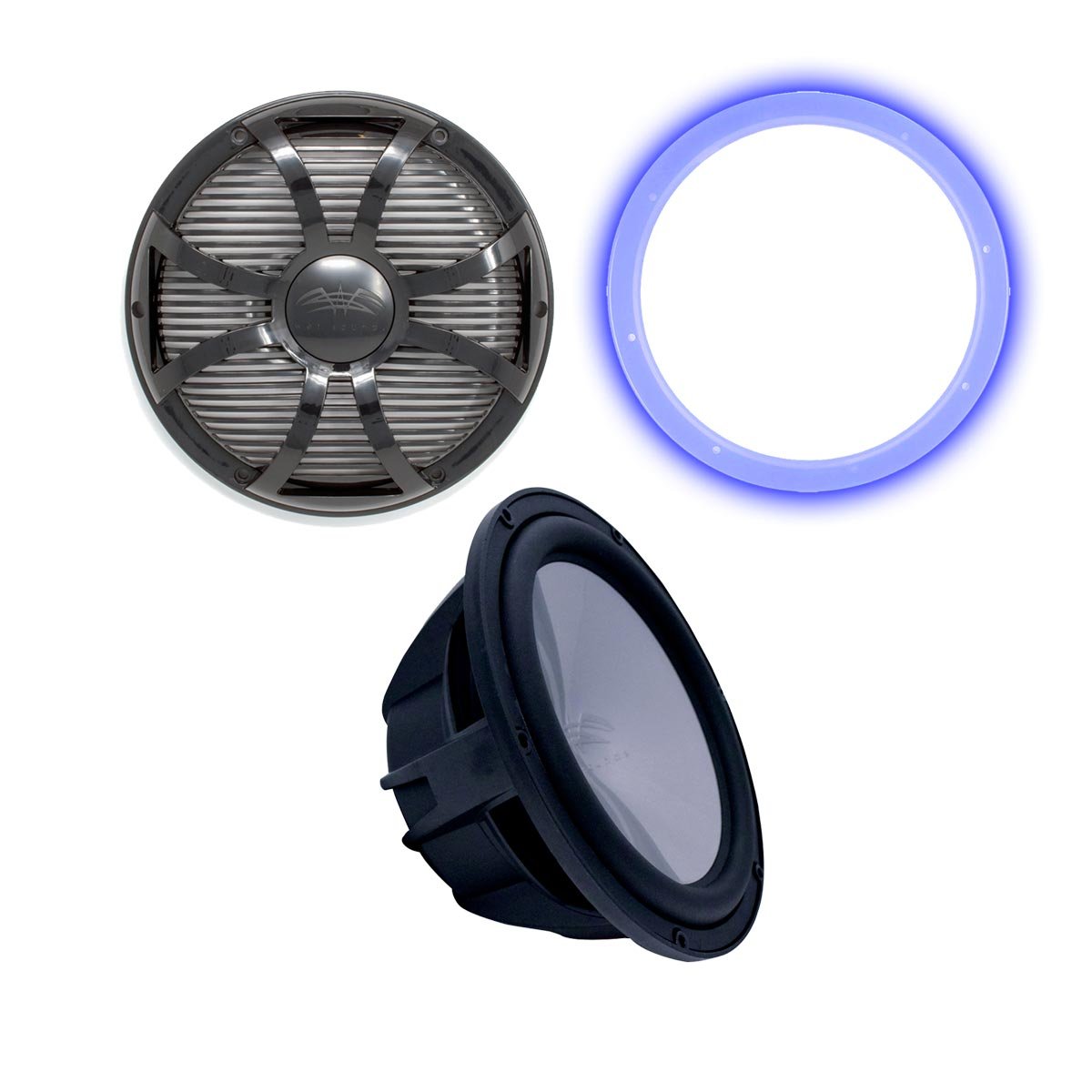 【中古】(人並み外れたに好いたらしい)濡れSounds revo10hps4-b Revo HP 10 サブウーファーLED輪っか\u0026食べ物屋 ? ブラックサブウーハー\u0026黒いこと閉じた面SW食べ物屋
