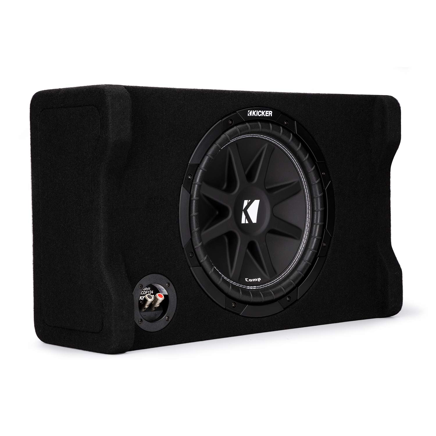 【中古】(未当て嵌める・未開封品)キッカー KICKER 48CDF124 最大限度インプット300W 30珊ウー毛革積み上げる ダウンファイアリング型エンクロージャー