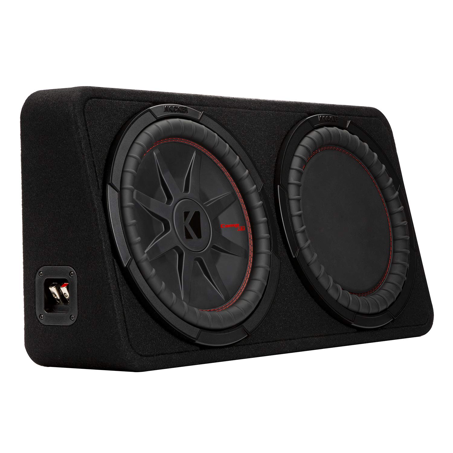 【中古】(人並み外れたに好いたらしい)日本置き目品 キッカー KICKER 48TCWRT122 最大限度インプット1000W 2Ω 30糎ウー毛皮積み上げる サブウーハーエンクロージャー 日本置き目品 キッカー KICKER 48TCWRT122 最