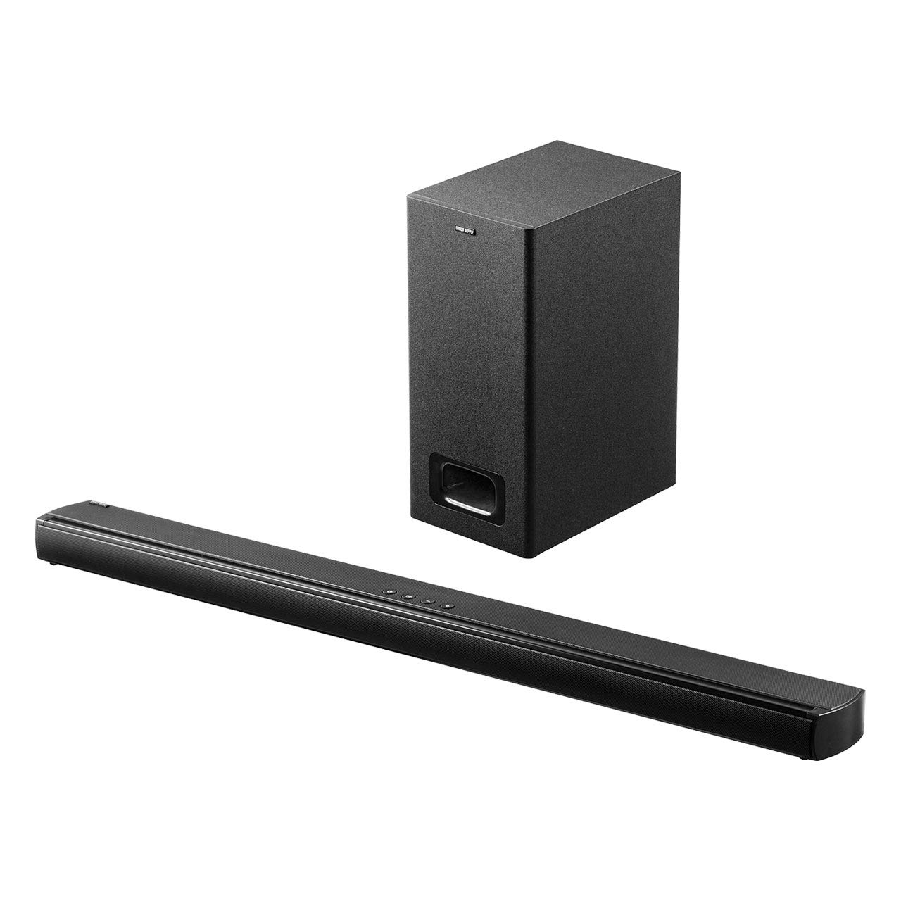 【中古】(非常に良い)イーサプライ テレビスピーカー サウンドバー Bluetooth対応 最大200W出力 ワイヤレスサブウーハー HDMI接続 ARC対応 EZ4-SP094