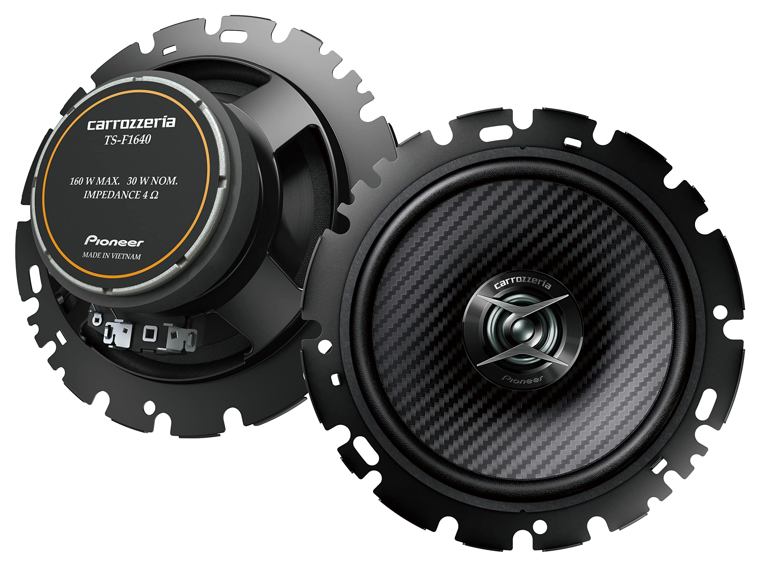 【中古】(未当て嵌める・未開封品)Pioneer 金棒引き TS-F1640-2 16糎 カスタム填まる コアキシャル 2通い路 ハイレゾ相応う カロッツェリア