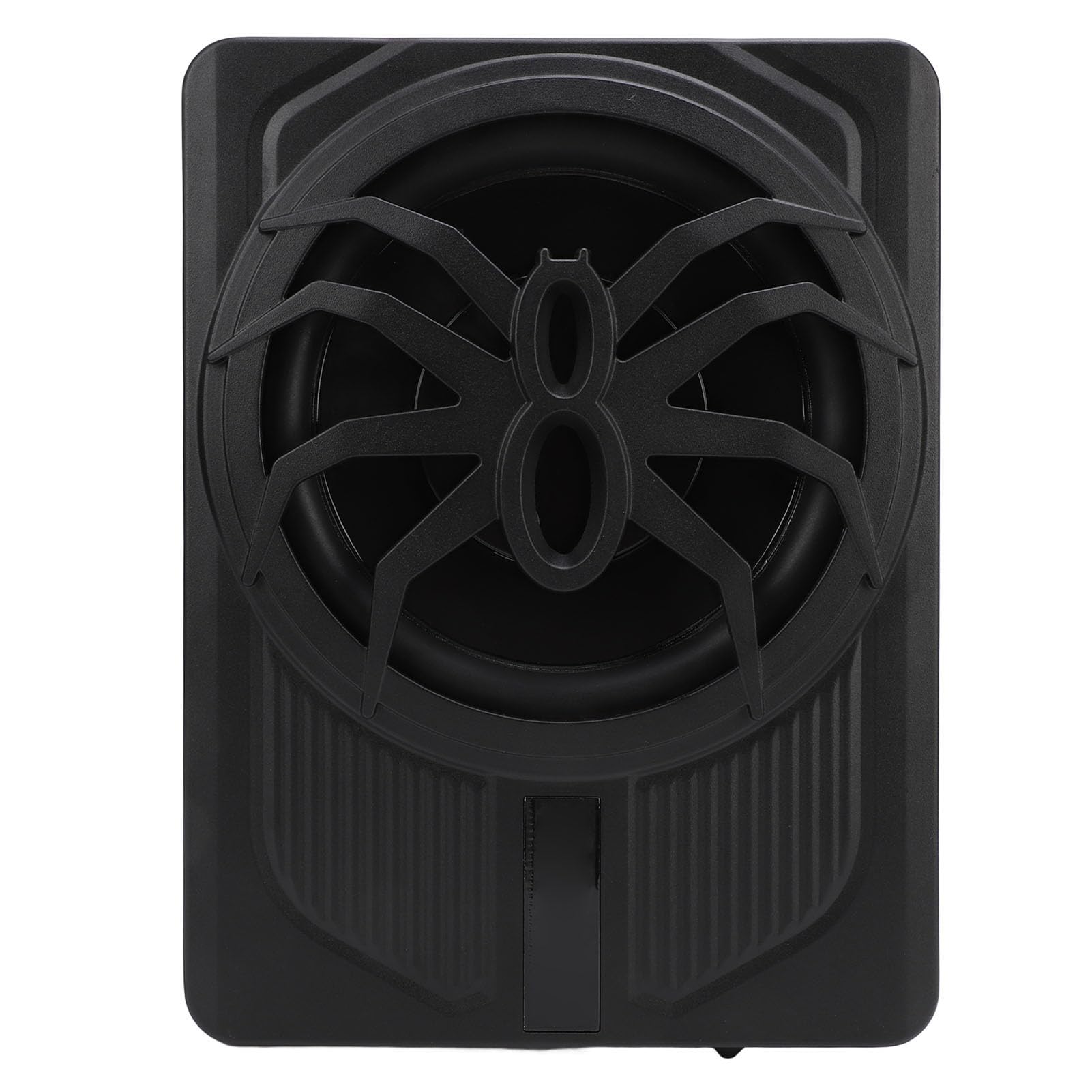 【中古】(未使用・未開封品)10インチ スリムアクティブトラックサブウーファー 800W LEDライト付き、作業車用サブウーファー、50Hz 150Hz周波数応答、青色LEDライト付き (マルチカラー)