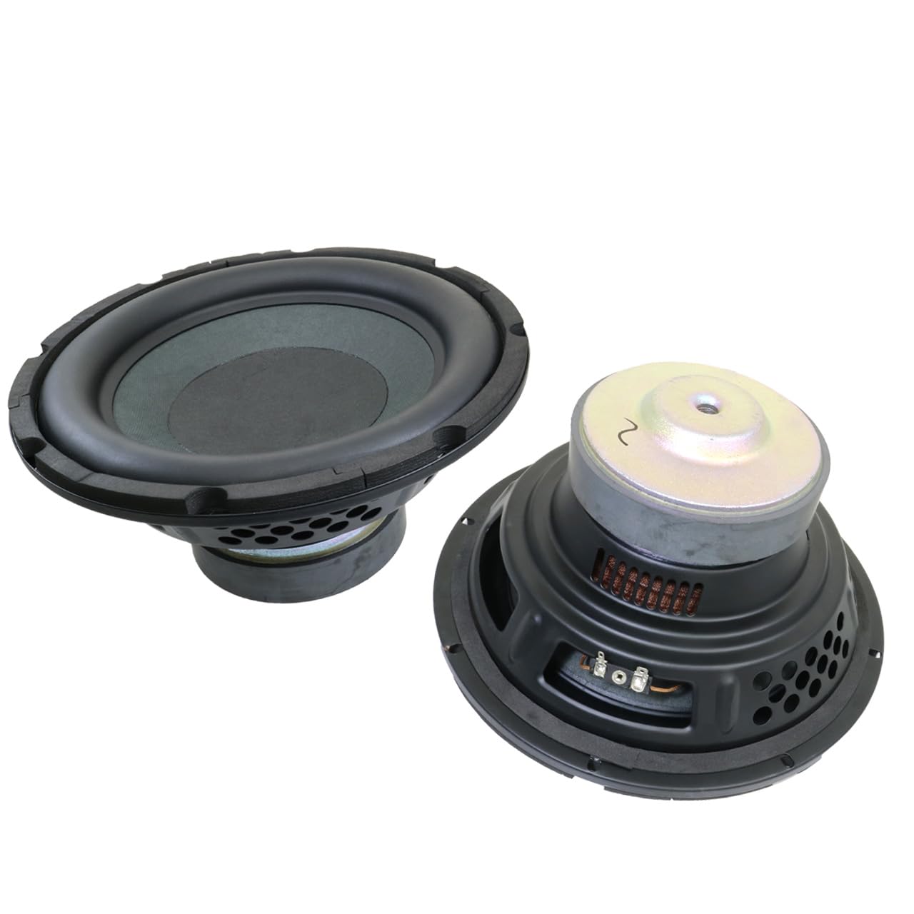 【中古】(未使用・未開封品)JBL BAR 1300 サブウーハーに採用 強化コーン＆極太ゴムエッジ ウーハー スピーカーユニット 10インチ(224mm) 3Ω 300W [スピーカー自作/DIYオーディオ]在庫少/1