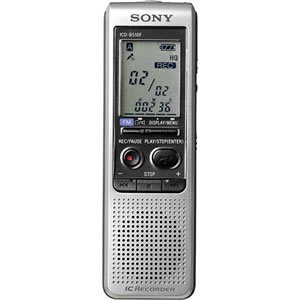 【中古】ソニー デジタルボイスレコーダー 256MB FMラジオ受信機付き添い人 ICDB510F