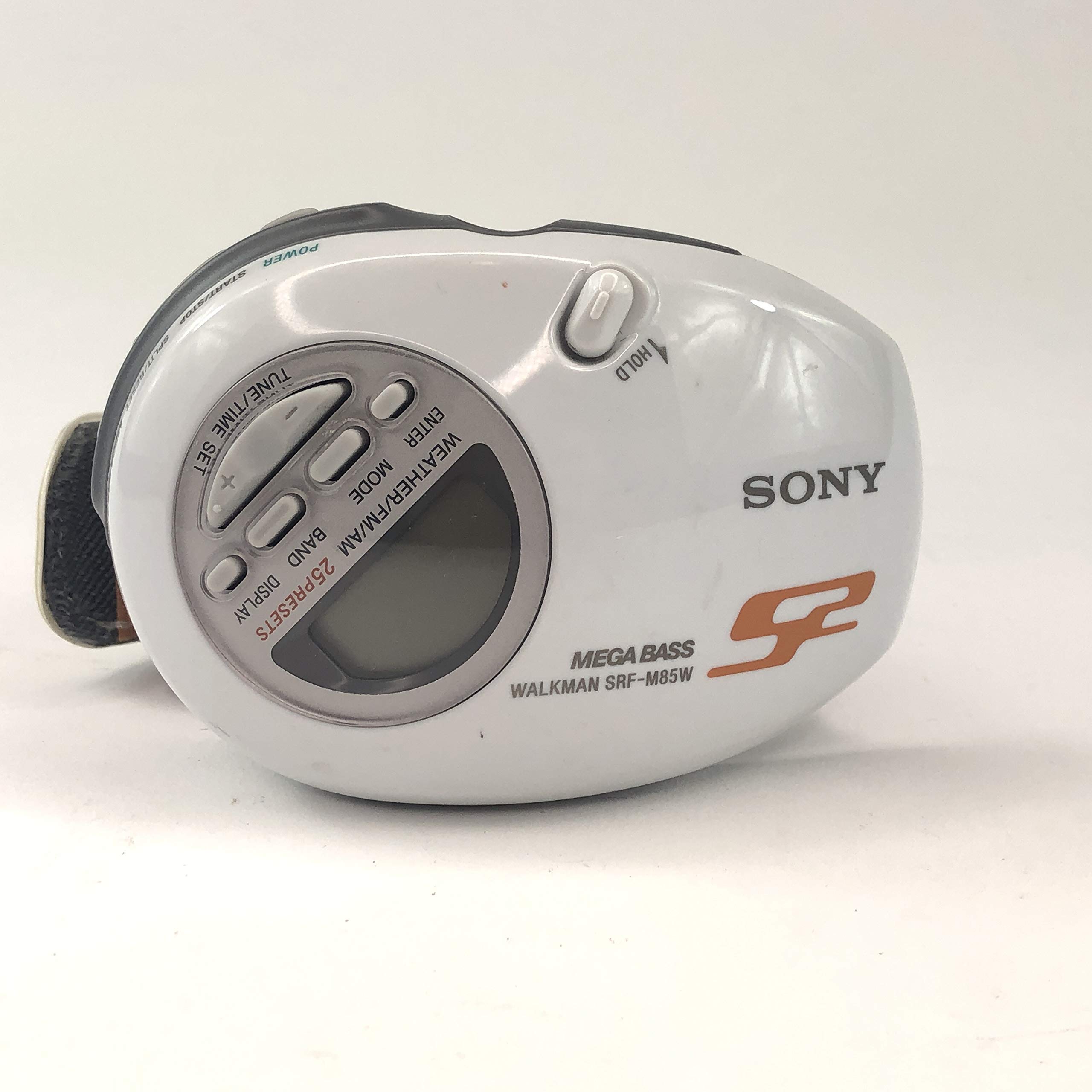 【中古】(人並み外れたに好いたらしい)Sony SRF-M85W S2 運動競技デジタルラジオ受信機 AM／FM アームバンドラジオ