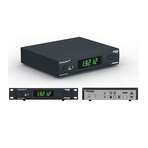 【中古】(人並み外れたに好いたらしい)Auroraマルチメディアシステムv-tune Pro 4 K ATSC／QAM／NTSC／PAL／IPラジオ受信機