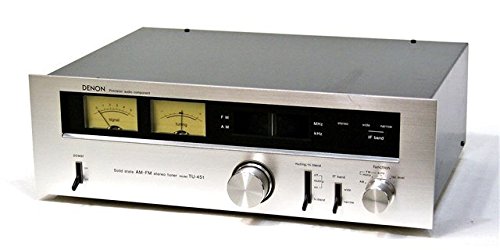 【中古】(人並み外れたに好いたらしい)DENON デノン（デンオン） TU-451 FM／AMラジオ受信機
