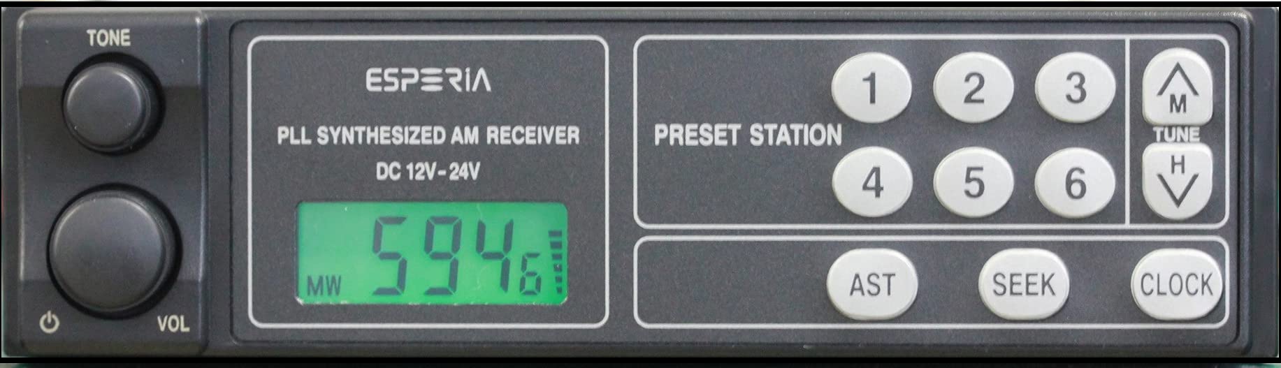 【中古】(人並み外れたに好いたらしい)ESPERIA エスペリア AMモノラルラジオ受信機 KRH-M26N