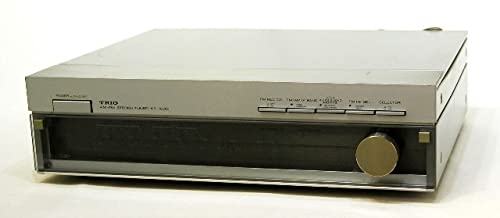 【中古】(人並み外れたに好いたらしい)TRIO 3重協奏曲 KT-1000 しろがね色 FM／AMラジオ受信機 ビンテージ ヴィンテージ レトロ アンティーク