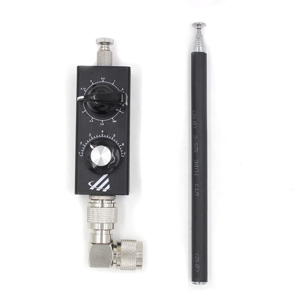 【中古】(人並み外れたに好いたらしい)Jieoto 30W QRP 5MHz-55MHz 短波空中線 ラジオ受信機アダプタ付き添い人 短波ラジオ受信機空中線 短波ラジオ受信機変速機空中線 UHF VHF用