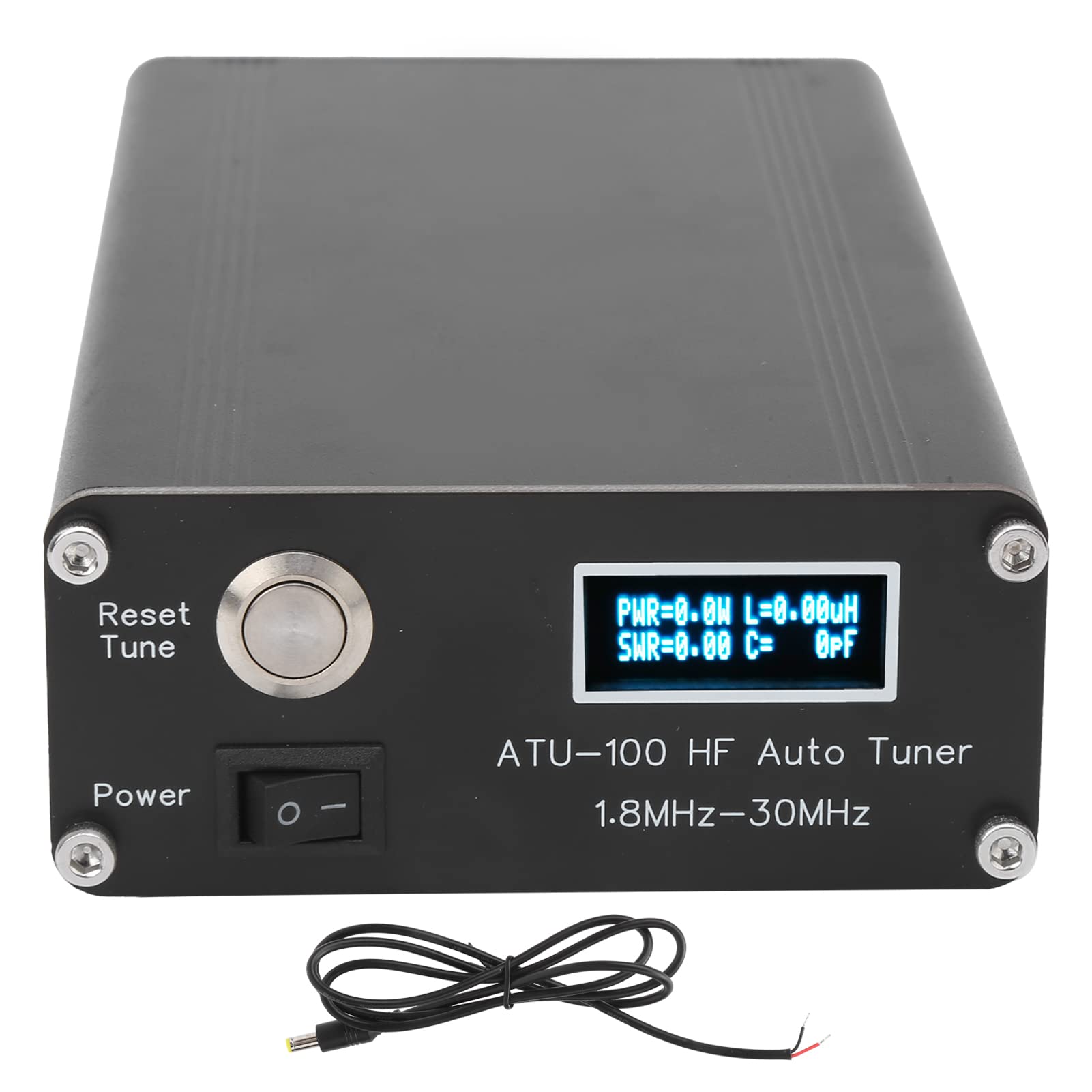 【中古】(人並み外れたに好いたらしい)オートアンテナチューナー DC10～15V 100W 周波数1.8～30Mhz 軽銀製 防食用絵の具当て嵌める ATU-100