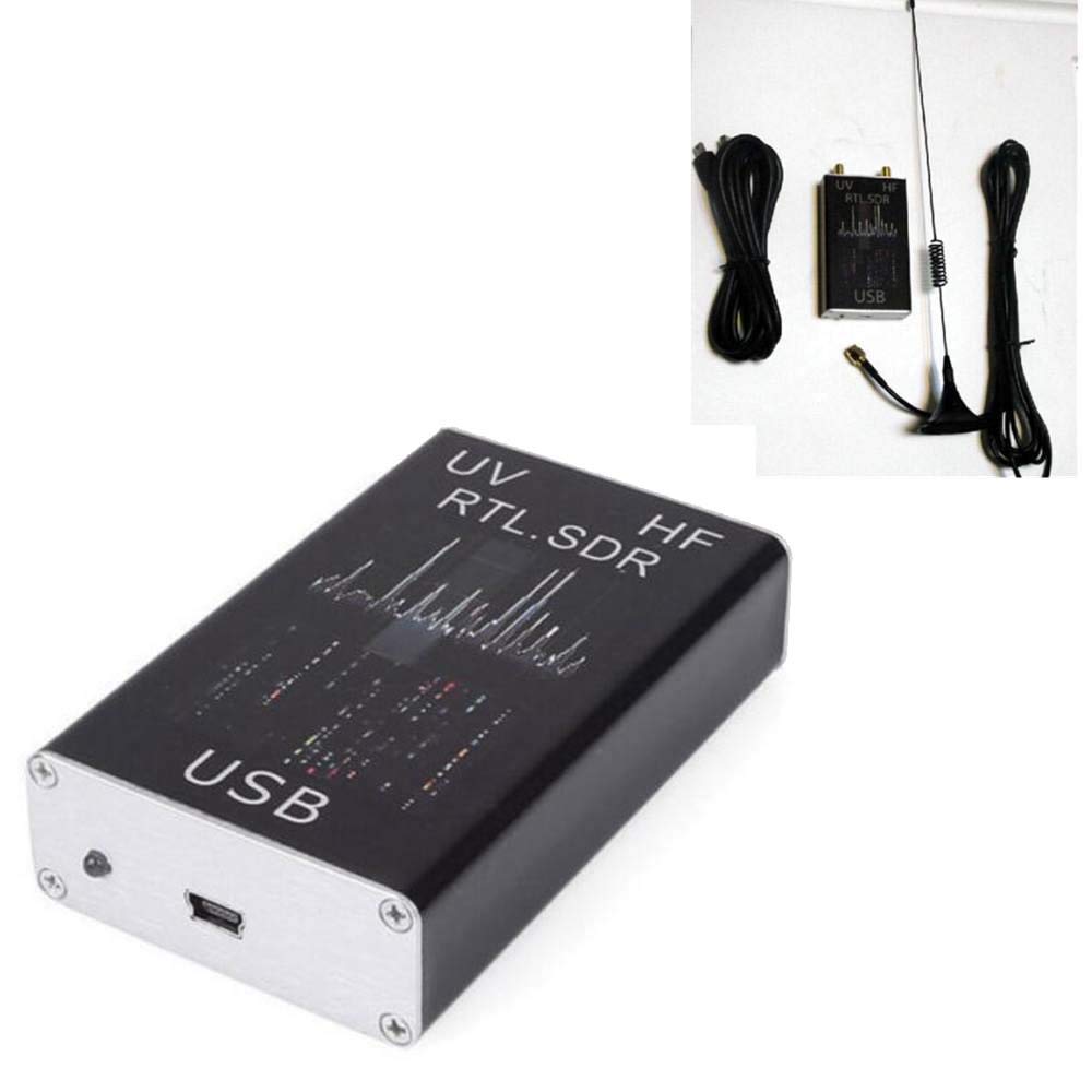 【中古】(非常に良い)Thinaokii 100KHz-1.7GHz フルバンドUV HF -SDR USBチューナーレシーバー／ R820T + 8232ハムラジオ