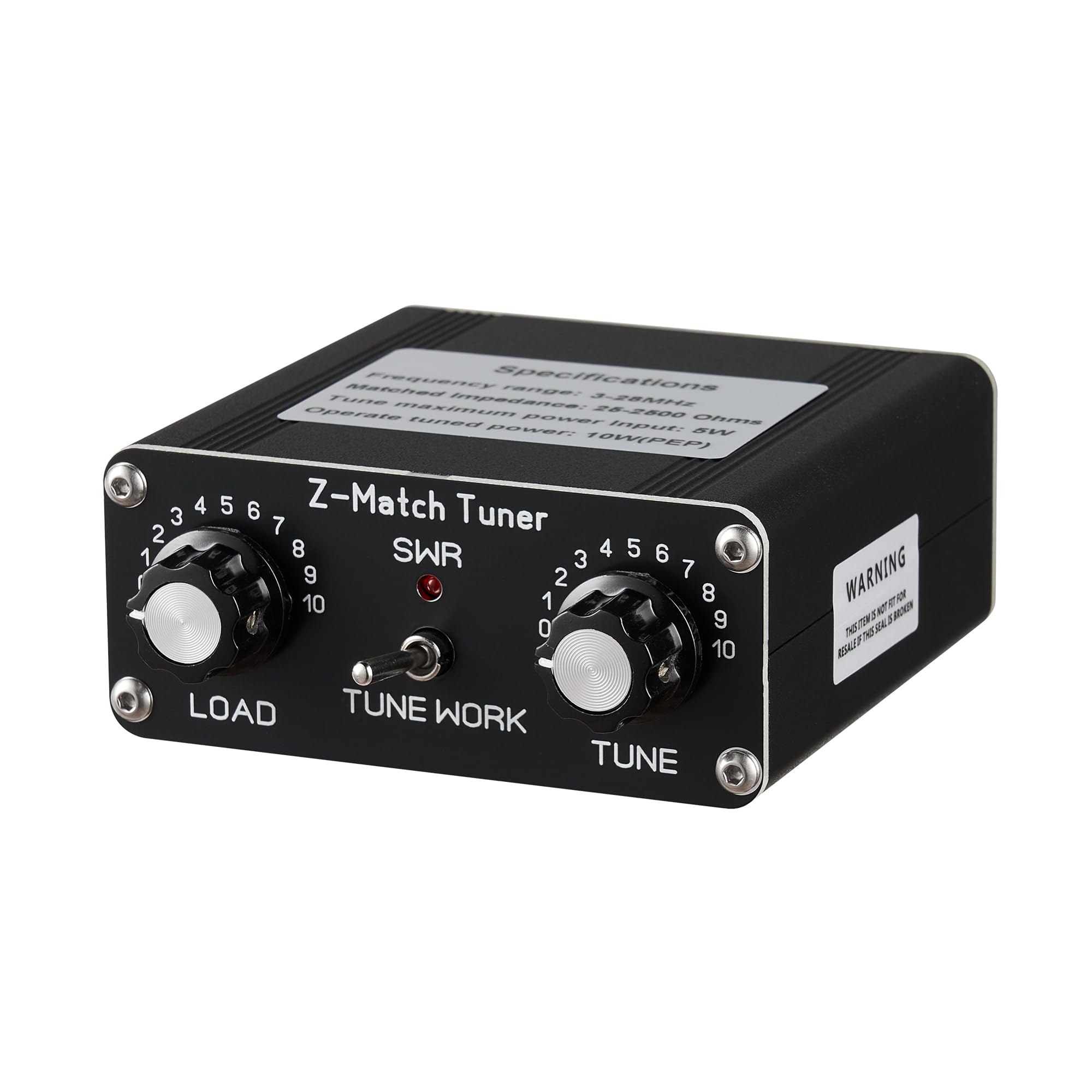 【中古】QRP Z-Match 手動空中線ラジオ受信機 3-28MHz HAMラジオ受信機用