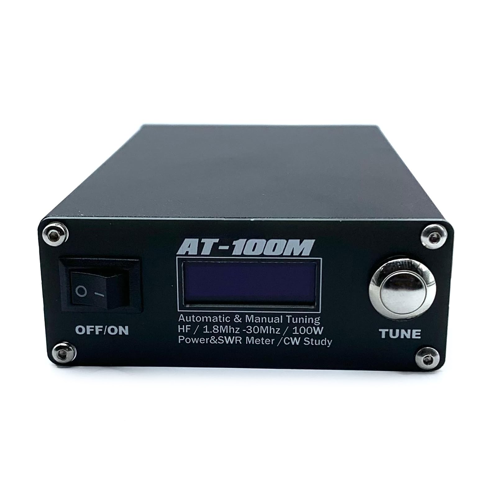 【中古】AT100M スタンディングメーター 100 ワット自動小銃アンテナチューナーエクササイザー短波空中線ラジオ受信機無線電話メール交換伝わらす用