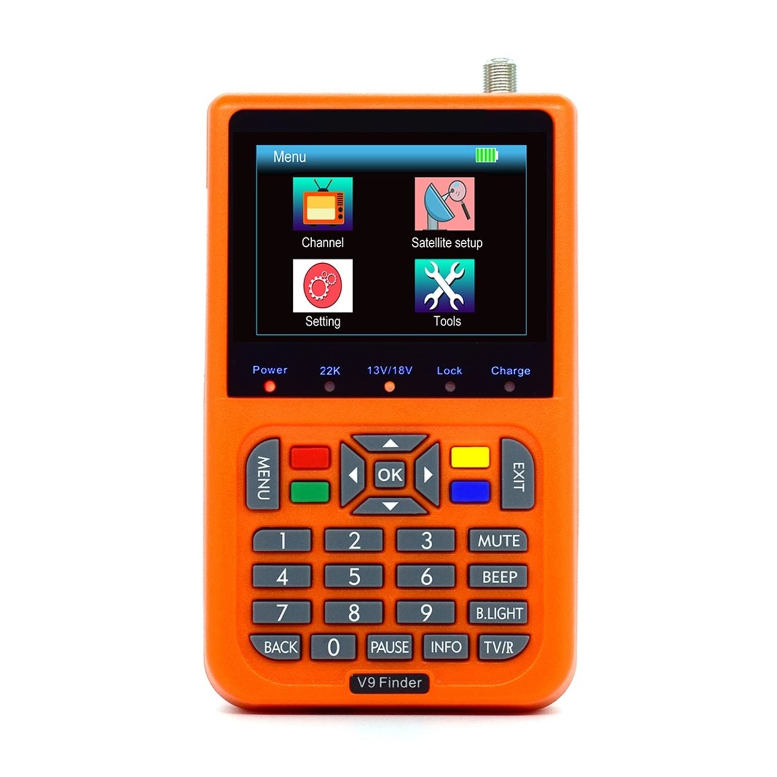 【中古】信号ファインダー 衛星ファインダー デジタル土ファインダー V9ファインダー デジタルサテライトファインダー LCDサテライトファインダー デジタルサテライトシグナルファインダーメーター サテライトファインダー
