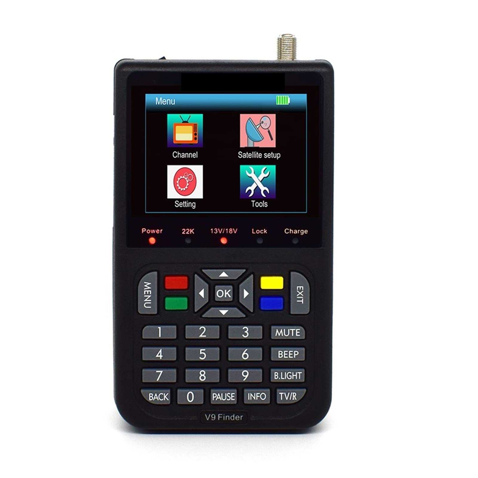【中古】信号ファインダー 衛星ファインダー デジタル土ファインダー V9ファインダー デジタルサテライトファインダー 3.5インチLCDサテライトファインダー デジタルサテライトシグナルファインダーメーター サテライトメその他生活家電