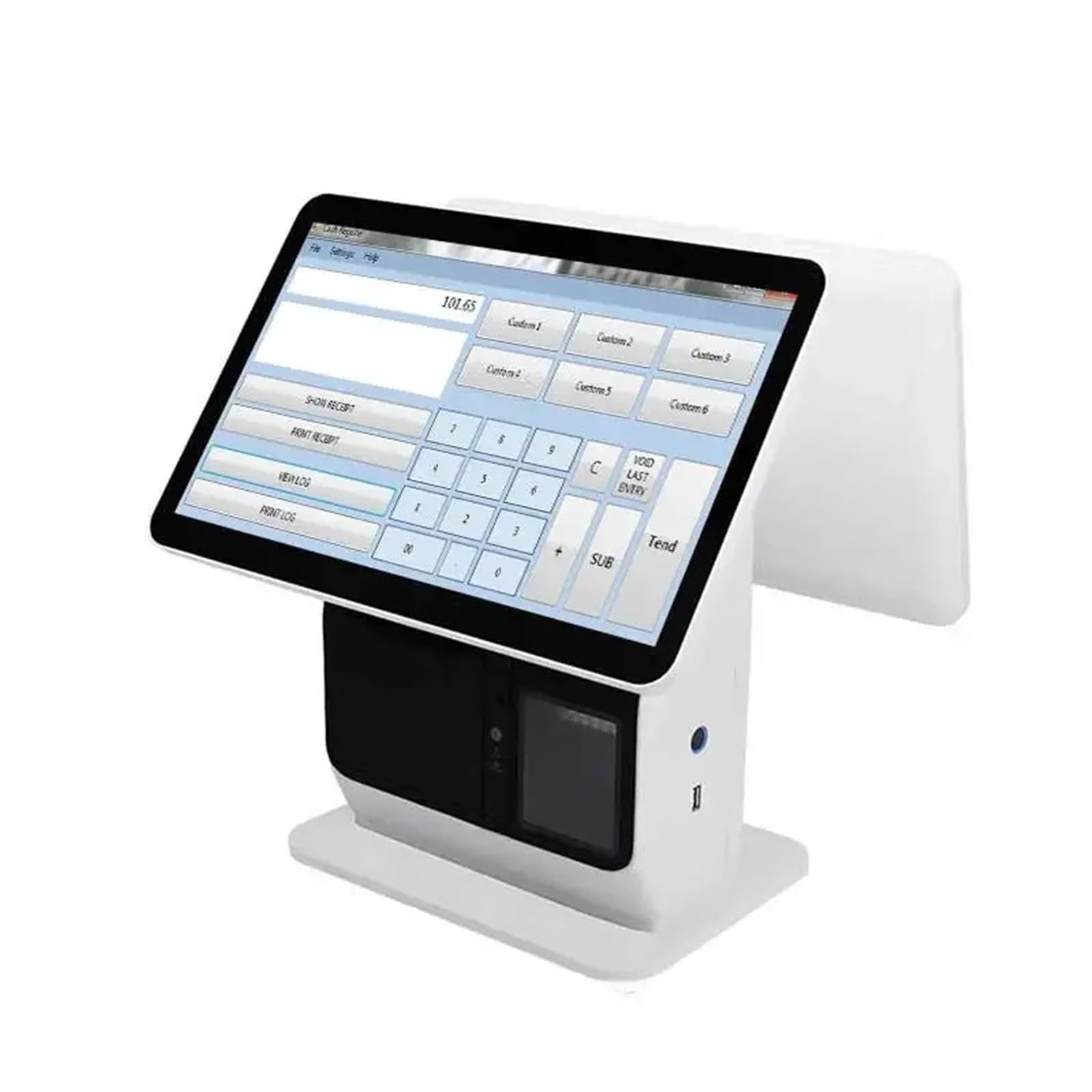 【中古】レジ電子レジスター 現金管理システム スーパーマーケット 15.6 インチ タッチ スクリーン POS システム レジ 小売店、スーパーマーケット、コンビニエンスストア 中小企業／小売店