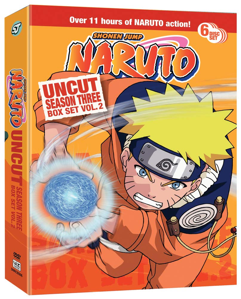 【中古】(非常に良い)Naruto Uncut Season 3 V.2 Box Set [DVD] [Import]