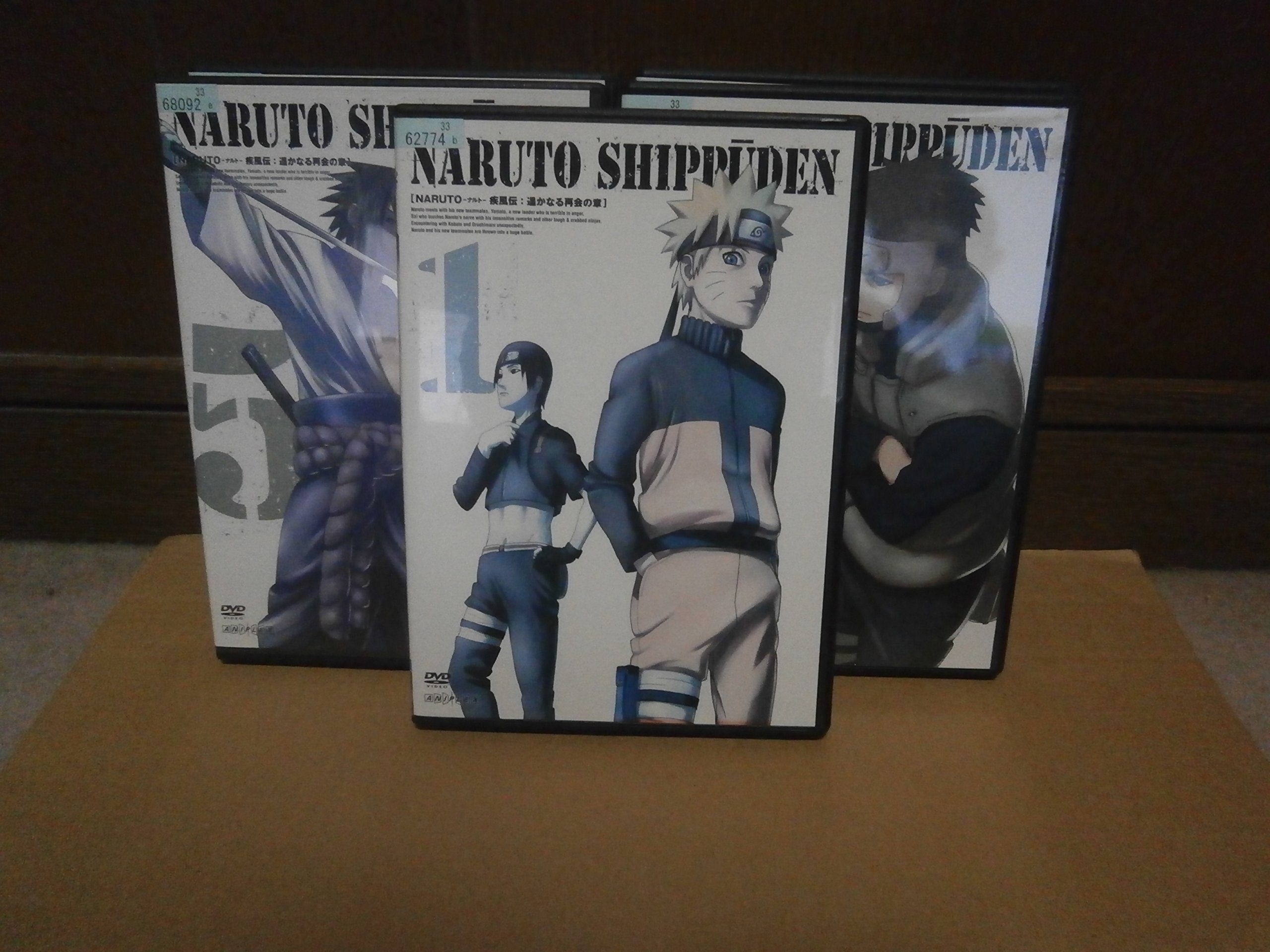 【中古】NARUTO -ナルト- 疾風伝 遥かなる再会の章 全5巻セット [マーケットプレイス DVDセット]｜COCOHOUSE