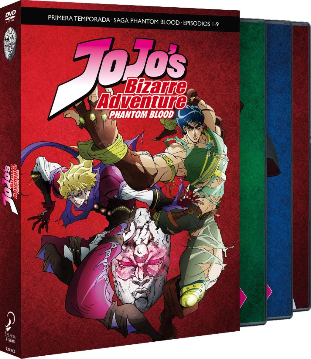 【中古】(非常に良い)JoJo No Kimyo Na Boken: Phantom Blood (JoJo´S Bizarre Adventure - DVD - TEMPORADA 1 Parte 1 Spain Import S