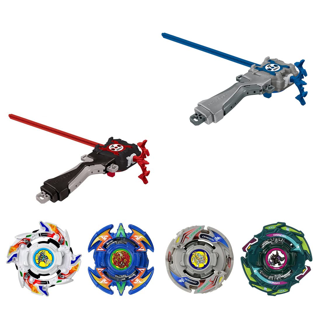 【中古】【予約期間は終了しました】タカラトミー(TAKARA TOMY)【国内：タカラトミーモール限定】ベイブレードバースト B-00 爆転シュート ベイブレード 2023 V2セット