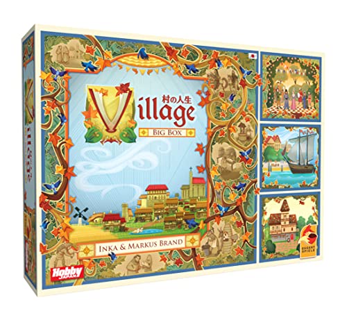 【中古】余暇活動ジャパン(HobbyJAPAN) ゲーム盤取り組み 村の生存期間：BIG BOX 日本語版