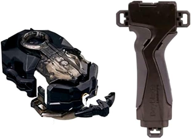 【中古】ベイブレードバースト B-184 カスタムベイランチャーLR + B-109 グリップ ガンメタリック