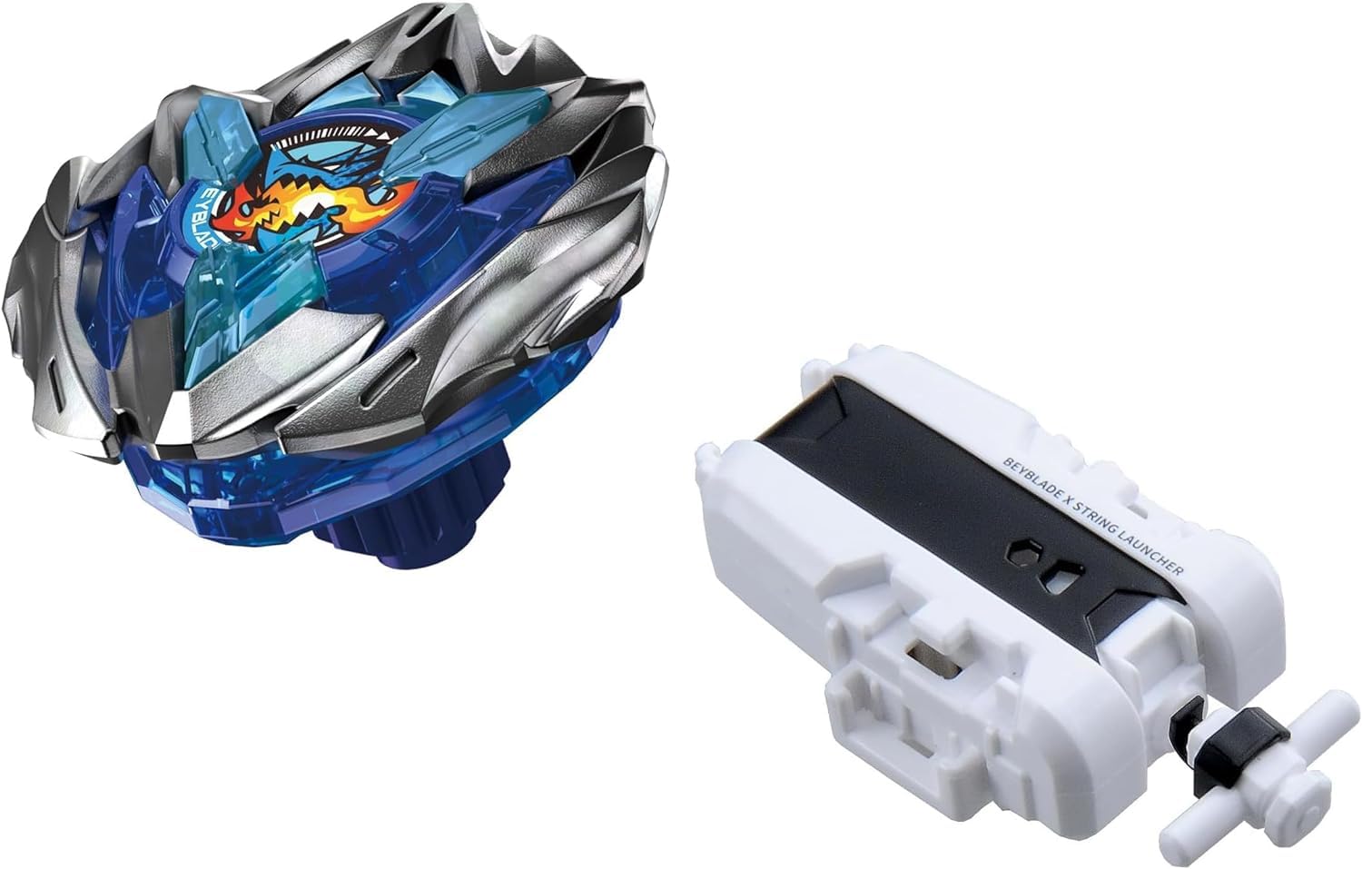 【中古】(非常に良い)【2点セット】 UX-01 スターター ドランバスター 1-60A ＆ BX-28 ストリングランチャー ホワイトVer.