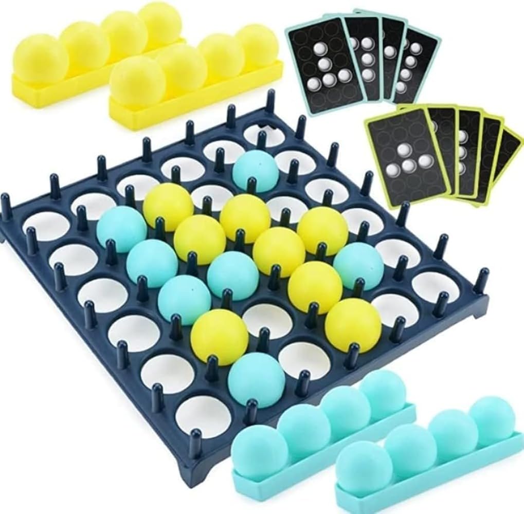 【中古】Heuitgs バウンス・オフ ボードゲーム 子供 知育玩具 ジャンプボールゲーム バウンスオフゲーム ボードゲーム 家族 パーティーゲーム バウンスオフ子供向けのアクティベートボールゲーム パタニティインタラク